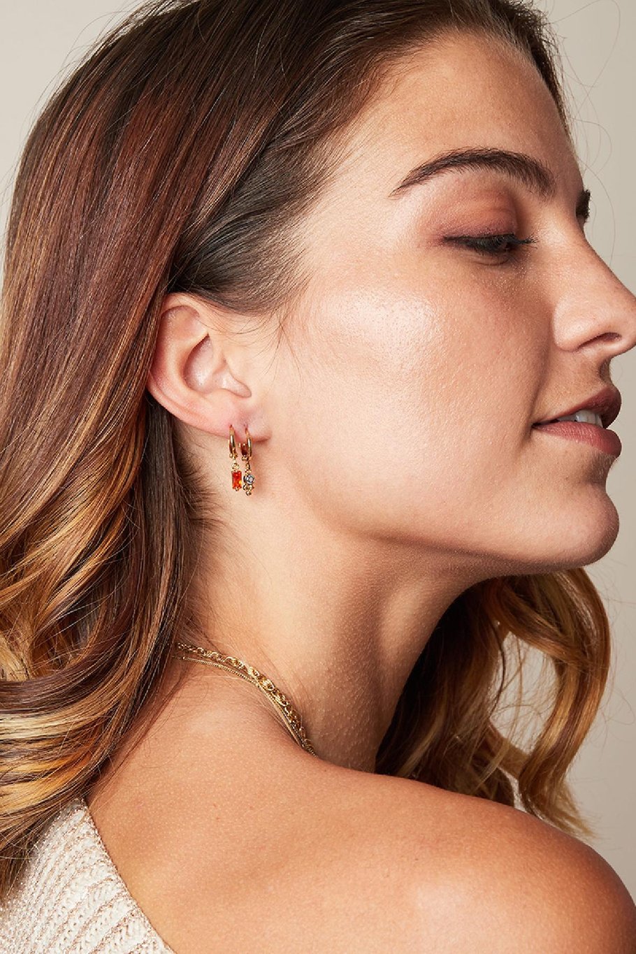 Earrings Renaissance Gold Color Copper Picture3